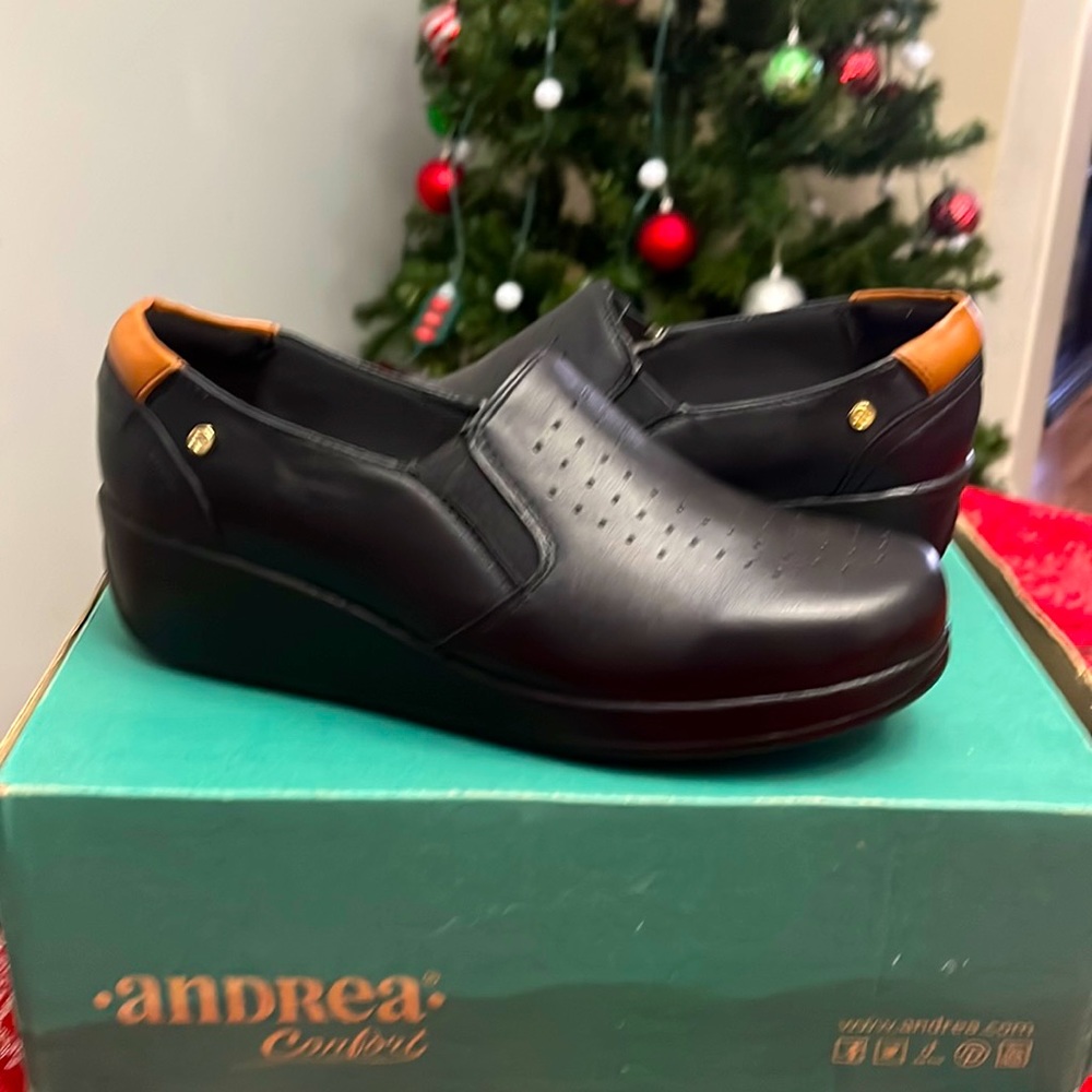 Andrea Shoes 100% leather.